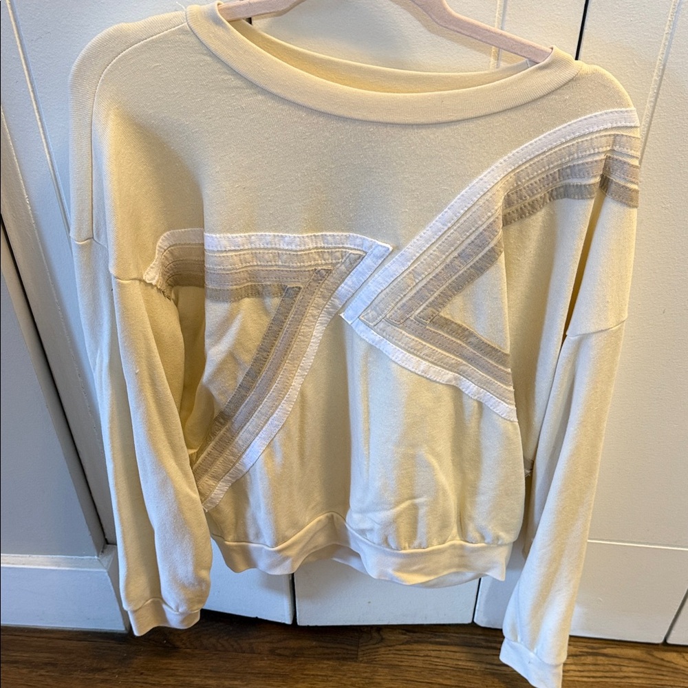 BLAZE RELAXED CREW SWEATSHIRT - VINTAGE WHITE // VINTAGE WHITE